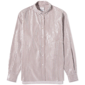 Saks Potts Williams Sequin Stripe Shirt