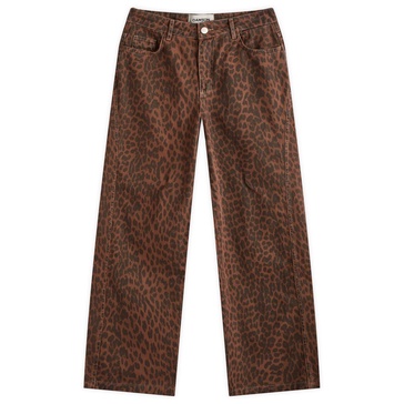 Damson Madder Dion Leopard Jeans