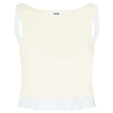 GCDS Tulle Tank Top