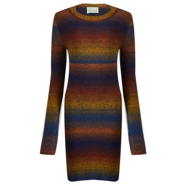 Aries Boucle Space Holey Knit Dress