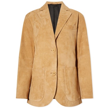 Stand Studio Resort Suede Blazer