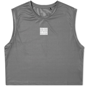 P.E Nation Arrowhead Air Form Cropped Tank