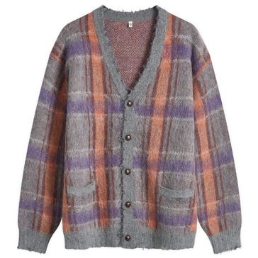 R13 Mohair Boyfriend Cardigan