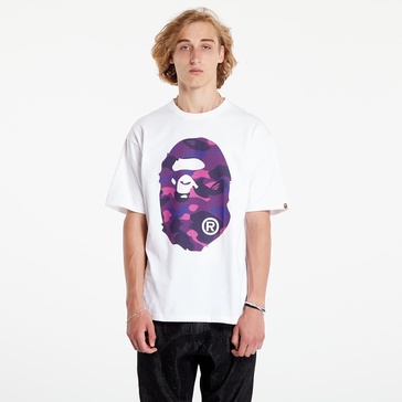 T-shirt A BATHING APE Color Camo Big Ape Head Tee