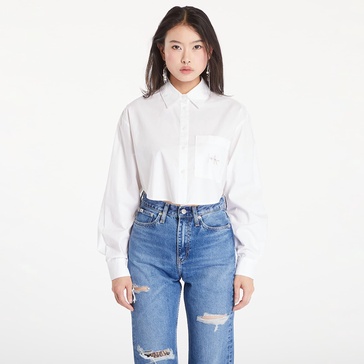 Shirt Calvin Klein Jeans Woven Label Cropped T-Shirt