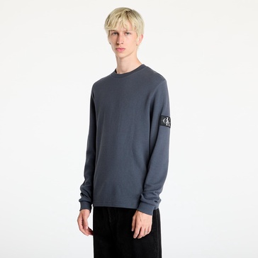 T-shirt Calvin Klein Jeans Badge Waffle Longsleeve Tee