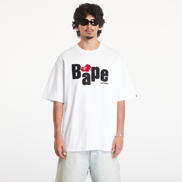 T-shirt A BATHING APE Heart Ape Head Relaxed Fit Short Sleeve Tee