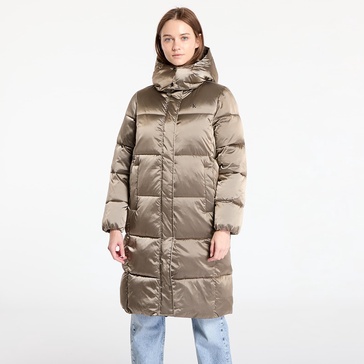 Calvin Klein Jeans Shiny Satin Puffer Coat