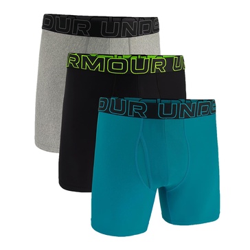 Under Armour M Perf Tech 6in 3-Pack