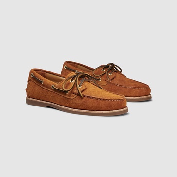 HAMPTON SUEDE BOATER