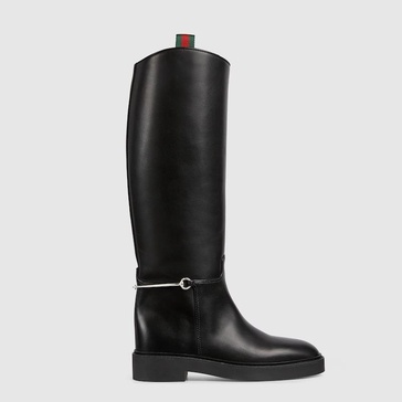 Women's slim Horsebit boot