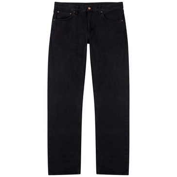 Gritty Jackson black straight-leg jeans