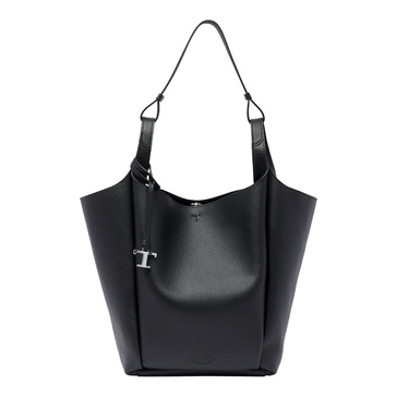 Leather Bucket Bag