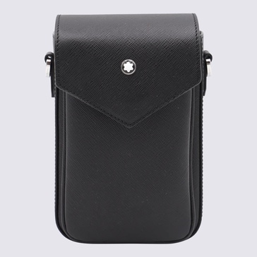 Black Leather Crossbody Bag