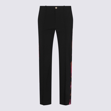 Black Wool Pants