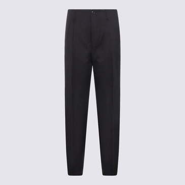 Black Wool Pants