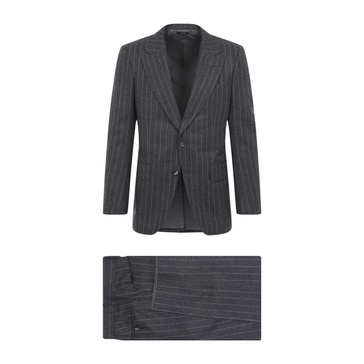 Tom Ford Two Piece Pinpstriped Tailored Suit