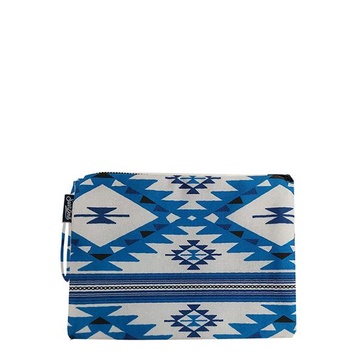 Keila Lycra Pochette With Glitter Aztec Print