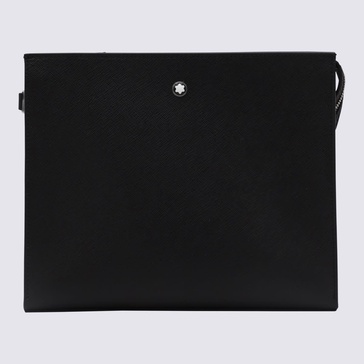 Black Leather Pouches