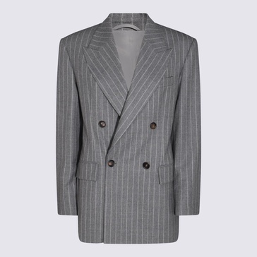 Grey Wool Blazer