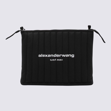 Black Nylon Tote Bag