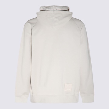 White Cotton Sweatshirt