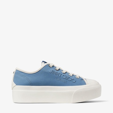 Palma Maxi logo-embroidered canvas low-top trainers