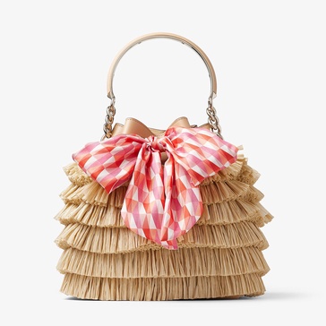 Bon Bon fringed bucket bag