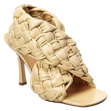 Bottega Veneta Ladies Ivory Board Sandals