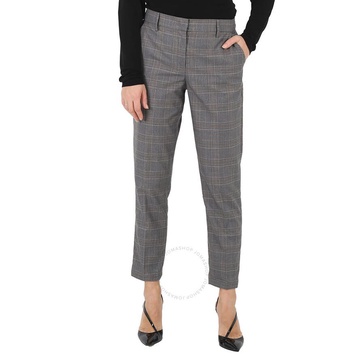 Essentiel Ladies Pants Amry Green Rock Fitted Pants