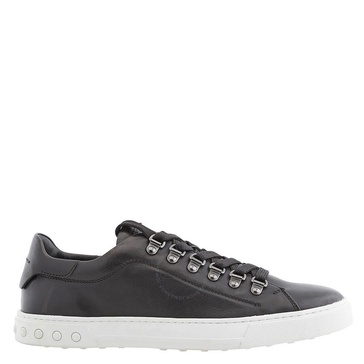 Tods Men's Cassetta Gomma Leather Low-Top Sneaker