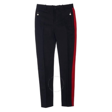 Moncler Side-Stripe Tapered Cotton Trousers