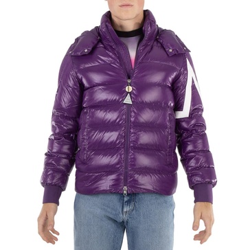 Moncler Men's Purple Corydale Zip-Up Jacket