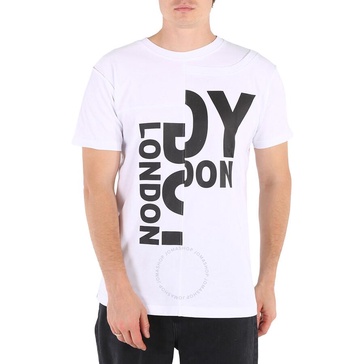 Boy London White Cotton Boy London Upcycled T-shirt