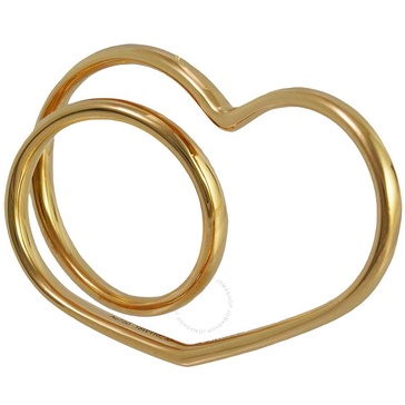 Hermes Vertige Coeur Double Ring, Medium