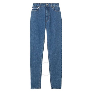 Burberry High Waisted Slim-Fit Denim Jeans