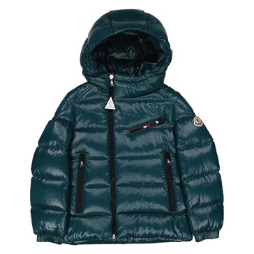 Moncler Boys Dark Green Loter Down Puffer Jacket