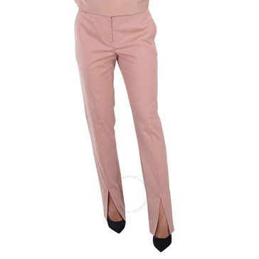 Tibi Toffee Wool-Blend Cassius Suiting Slim Pants