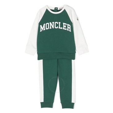 Moncler Cotton Logo Tracksuit Set