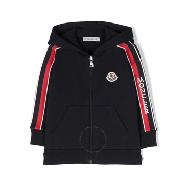 Moncler  Zipped Jersey Hoodie