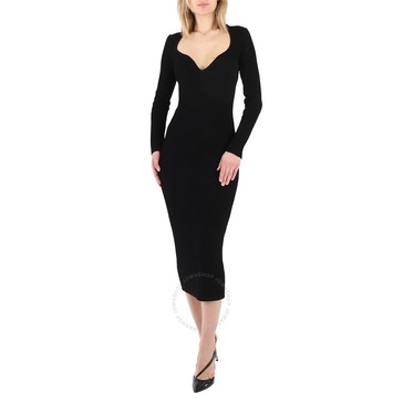 Khaite Ladies Black Alessandra Midi Dress