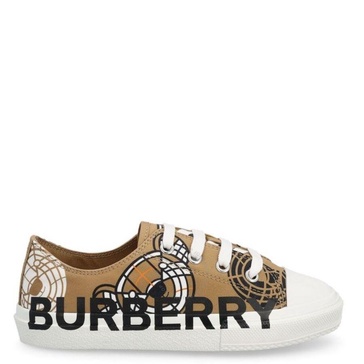 Burberry Thomas Bear-Print Low Top Sneakers