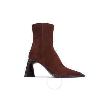 Alexander Wang Ladies Espresso Booker 80mm Ankle Boots