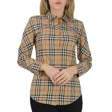 Burberry Vintage Check Stretch Shirt