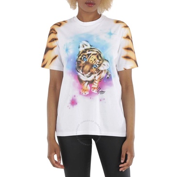 Stella McCartney Ladies Tight Print Short Sleeve T-shirt