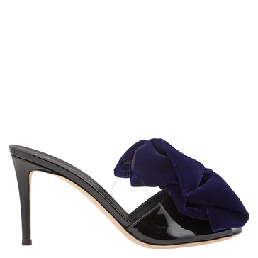 Giuseppe Zanotti Ladies Bow-detail Leather High Mules