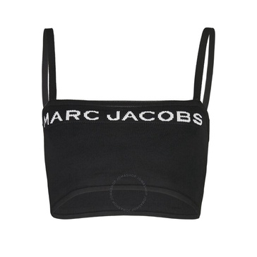 Marc Jacobs Bandeau Crop Top With Logo