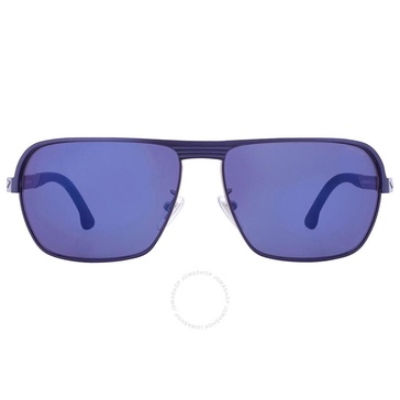 Police Blue Navigator Men's Sunglasses SPLC36M 502B 62