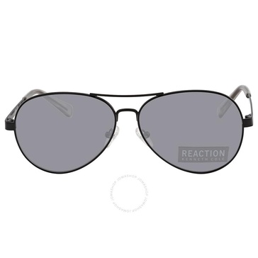 Kenneth Cole Reaction Smoke Mirror Pilot Unisex Sunglasses KC2782 01C 59