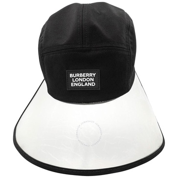 Burberry Men's Cap With Transparent Visor